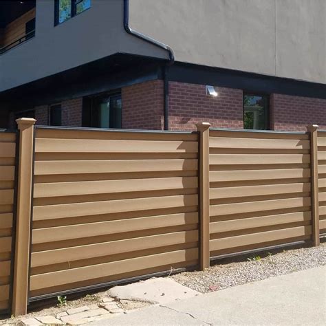 Buy 8ft Tall Horizontal Fence Kit Trex With Horizons Fds