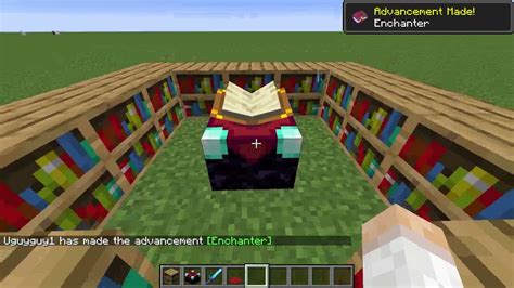 Lvl 30 Enchantment Table 117 Minecraft Youtube