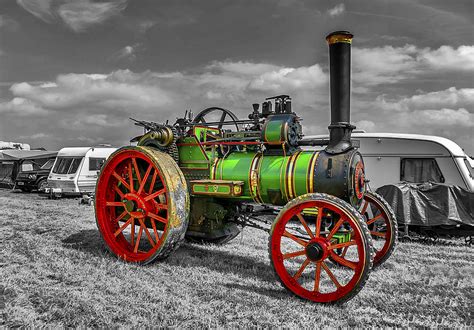 Vintage Steam Traction Engine Photograph By Trevor Kersley
