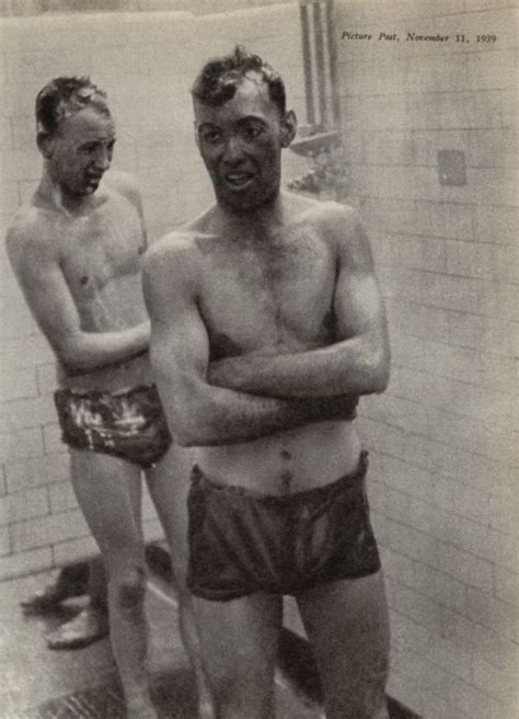 1939 At The Pit Head Baths Miners Enjoy A Shower Glee Club Wigan Coal Miners Pit Baths