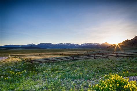 Sunset In The High Plains Colorado Rocky Mountains At 2963 Flickr