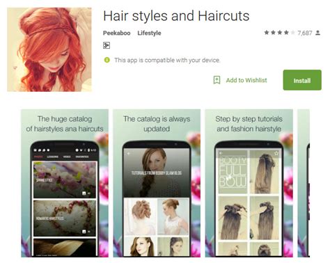 Скачать последнюю версию girls hairstyles от beauty для андроид. Top 15 Free Hairstyle Apps For Android For Virtual Haircut ...