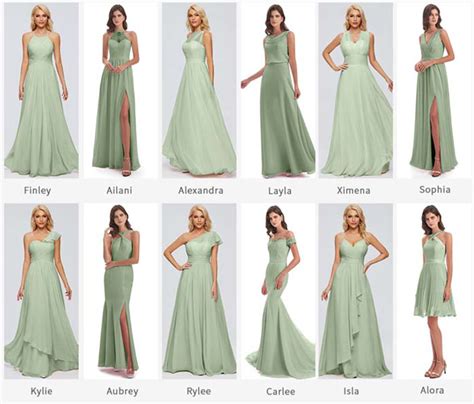 Sage Green Bridesmaid Dress Dresses Images 2022