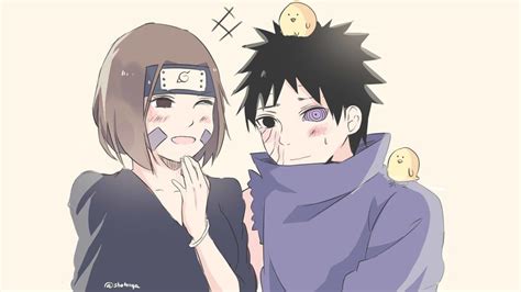 Obito And Rin Obirin Obito Rin No Hara Sasunaru Naruto Shippuden