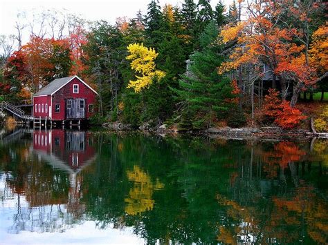 Fall In Maine Beautiful Places Maine Coast Road Trip