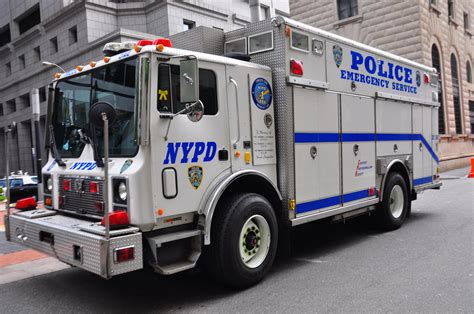 NYPD ESU Truck One Emergency Service Squad Triborough Flickr