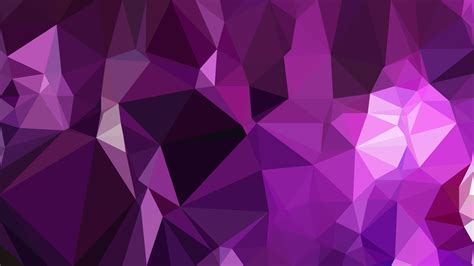 Free Cool Purple Polygon Triangle Pattern Background