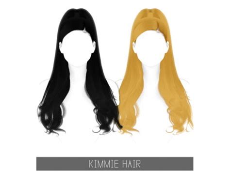Hair Simpliciaty Kimmie Retexture At Ruchell Sims Lana Cc Finds