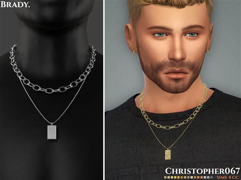 The Sims Resource Brady Necklace Christopher067