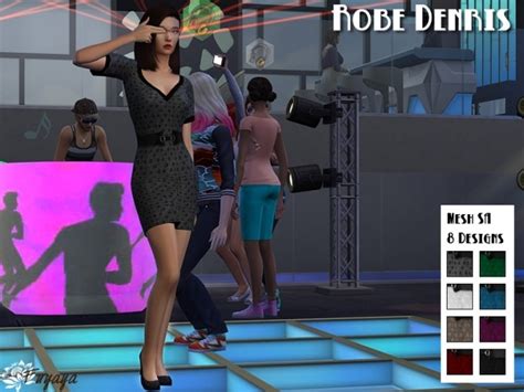 Denris Dress By Fuyaya At Sims Artists Sims 4 Updates