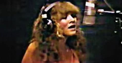 Rare Footage Shows Stevie Nicks Alone In The Studio Working Out The Kinks In Leather And Lace