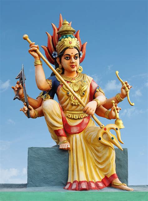 Maha Shakti In Shakti Goddess Lord Shiva Painting