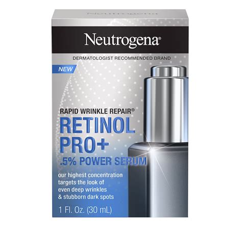 Neutrogena Rapid Wrinkle Repair Retinol Pro5 Power Serum 1 Fl Oz