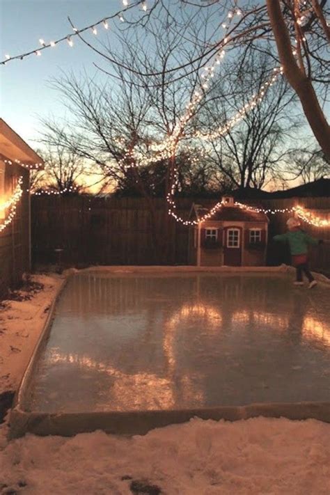 Designed and fabricated by my backyard ice rink. How to Easily Build Your Own Backyard Ice-Skating Rink - What Fun for The Whole Family! in 2020 ...