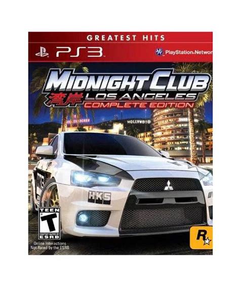 Buy Midnight Club Los Angeles Complete Edition Ps3 Online At Best Price