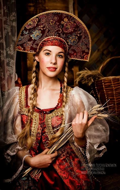 Russian Russian Fashion Folk Fashion Russian Culture