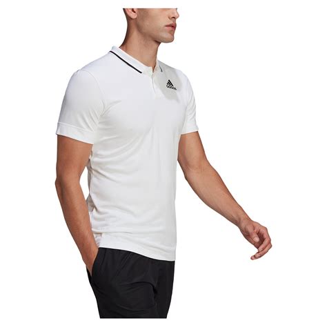 Adidas Men`s Freelift Tennis Polo Shirt White