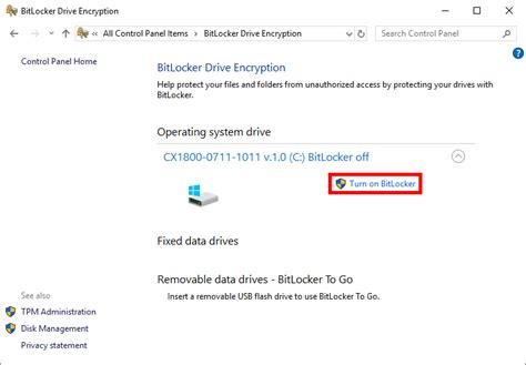 Encrypting Your Data Carrier With Bitlocker