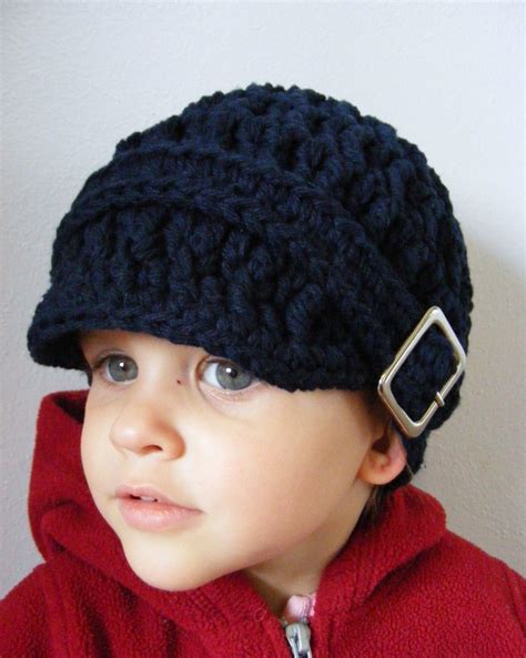 baby hats for boys | Baby Hat Hat, 9 to 12 Month Baby Boy Crochet ...