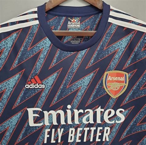 Leaked Photos Of New Arsenal Third Kit 202122