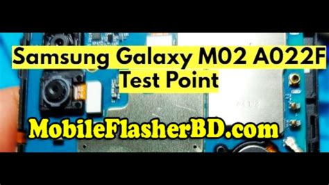 Samsung Galaxy M02 A022f Test Point Remove Pattern Lock And Bypass Frp