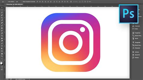 Instagram Logo Tutorial Photoshop Youtube