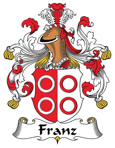 Franz Coat Of Arms German Digital Art By Heraldry Pixels