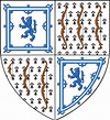 Heraldry: Arms of Bowes-Lyon (Earl of Strathmore and Kinghorne)