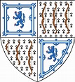 Heraldry: Arms of Bowes-Lyon (Earl of Strathmore and Kinghorne)