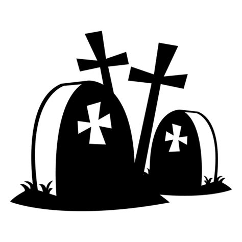 Graveyard Tombstones Transparent Png And Svg Vector File