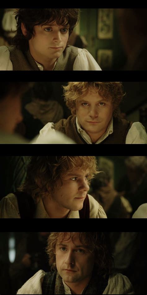 The 4 Hobbits Frodo Sam Merry And Pippin Merry And Pippin Lord