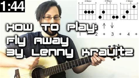 🎶learn Songs In Seconds How To Play Fly Away Lenny Kravitz Guitar