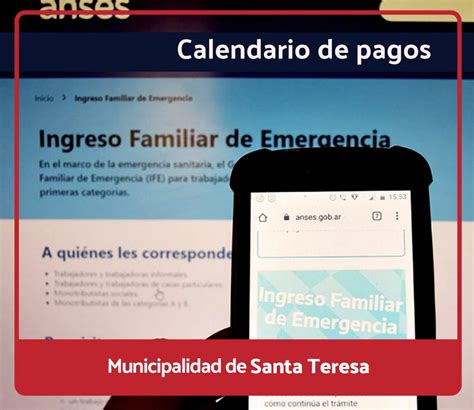Cuando cobro el ingreso familiar de anses ife: Colonia Santa Teresa | Calendario de pagos de Ingreso ...