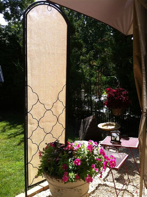 The convenient diy patio shade made of a cheap ike curtain which will surely give a great comfort to enjoy the space. Pin by Art of Inbound on DIY Projects | Shade screen ...