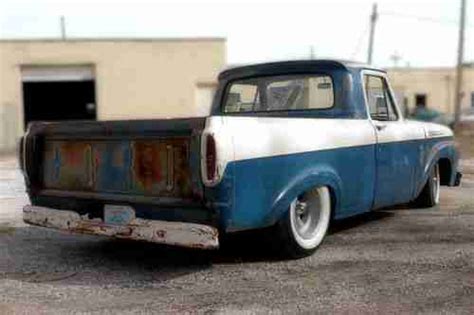 Find New 1961 Ford F100 Truck Shortbed Unibody Ratrod Hot Rod Custom In