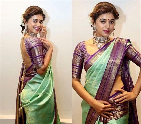 Multi Color Designer Bold And Beautiful Sari Indian Etsy In 2021 Silk Saree Blouse Designs