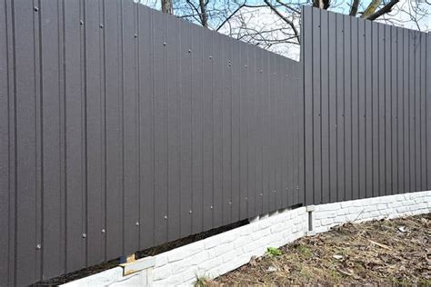 Corrugated Metal Fence Pros And Cons Designing Idea