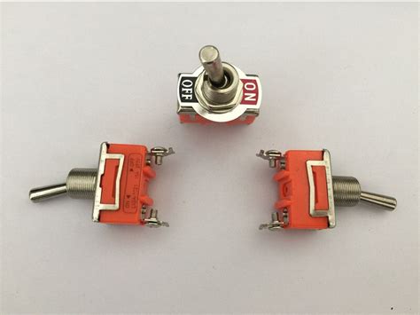 10pcs 2 Pin On Off Toggle Switches 15a 250v In Switches From Lights