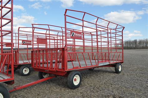 Choice Of Lots 21 22 23 2012 Ez Trail Kicker Hay Wagon