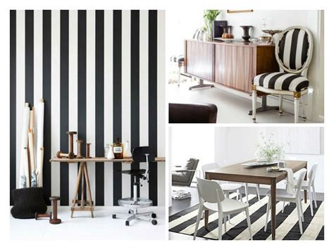 Stripes Decor How To Integrate Black And White Stripes In Decoration