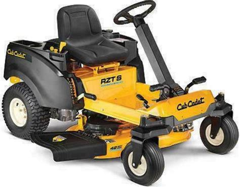 Cub Cadet Rzt S42 Full Specifications And Reviews