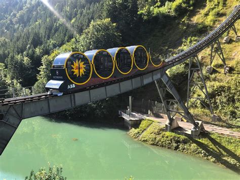 Standseilbahn Funicular Railway Schwyz Stoos Switzerla Flickr