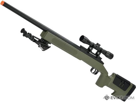 McMillan USMC M A SportLine Airsoft Sniper Rifle By ASG Color OD