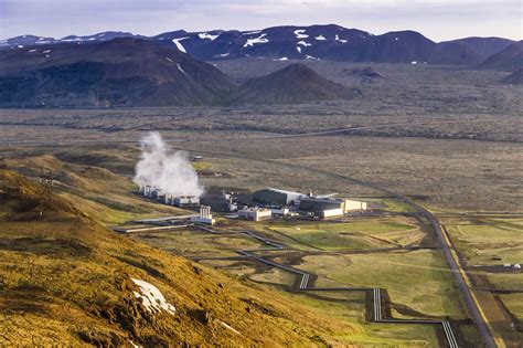 Hellisheiðarvirkjun Geothermal Power Plant Iceland Geothermal Power