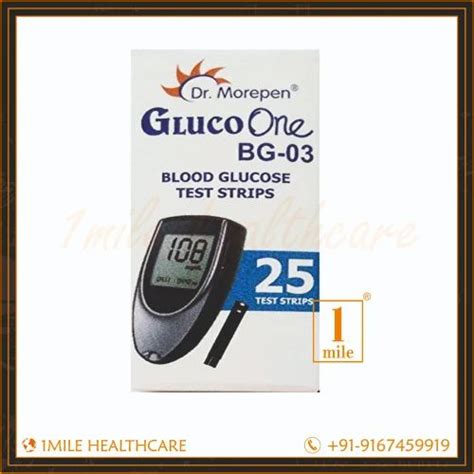 Dr Morepen Bg 03 Glucometer With 25 Strips At Rs 310 Piece In Bhilwara