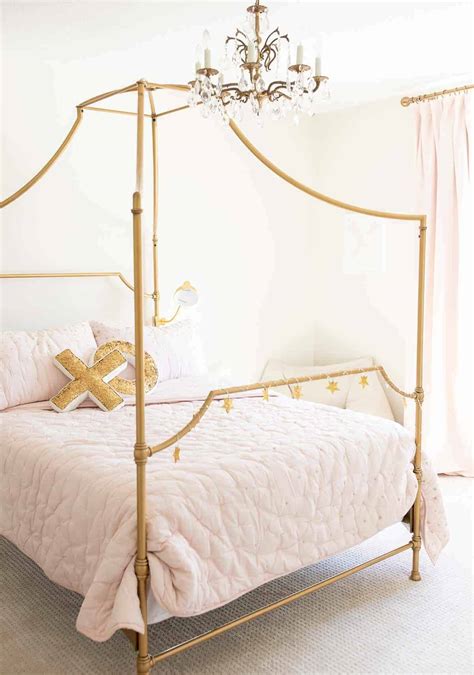 Cream Pink And Gold Tween Bedroom Ideas Julie Blanner