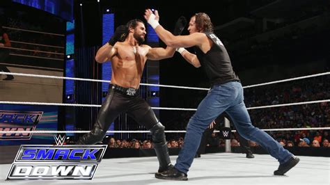 Video Smackdown Seth Rollins Battles Dean Ambrose Wrestling Inc