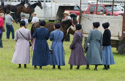 Old Order Mennonite South Western Ontario At The Milverton Amish