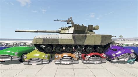Testing The T 80ud Tank The Right Way Beamng Drive Youtube