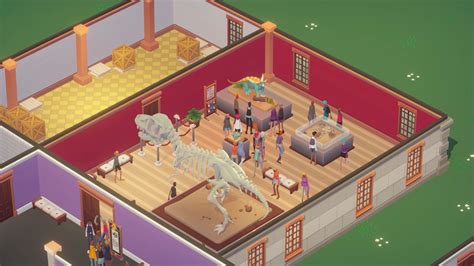 Mondo Museum Is A Museum Management Game With Sims Like Building Tools